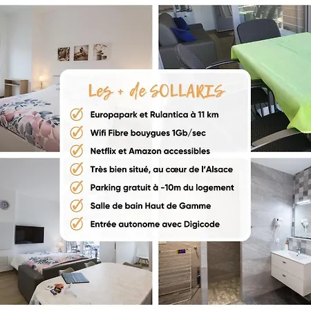 Sollaris 3p 1ere Etage A 11km D'europa-park Apartmán